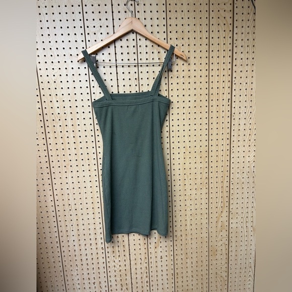Lovers and Friends  Green Ribbed Mini Dress - Picture 3 of 3